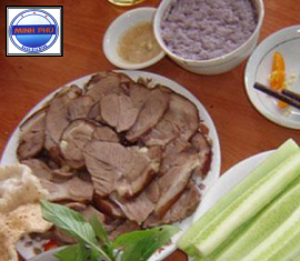 Heo rừng nhúng mẻ