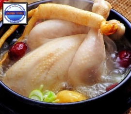 Gà tre/ ta tiềm đản sâm