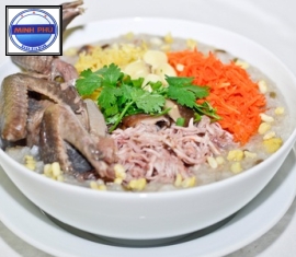 Cu đất nấu cháo cối