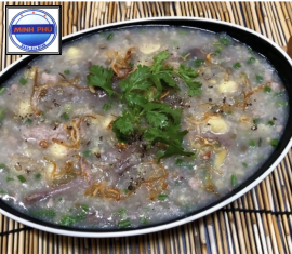 Bồ câu nấu cháo cối