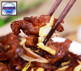 Gù bò hoa cháy tỏi
