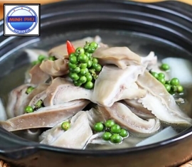 Dồi trường hầm tiêu xanh