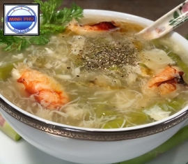 Súp hải sản măng tây