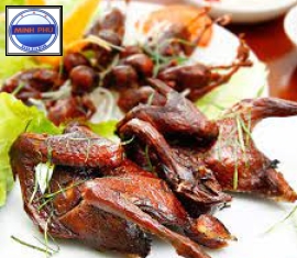 Cu đất nướng lá chanh