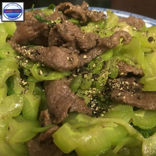 Khổ qua xào bò
