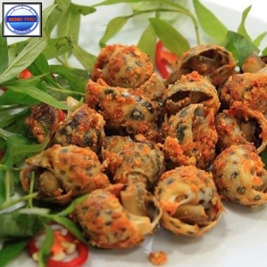 Ốc mỡ rang muối ớt