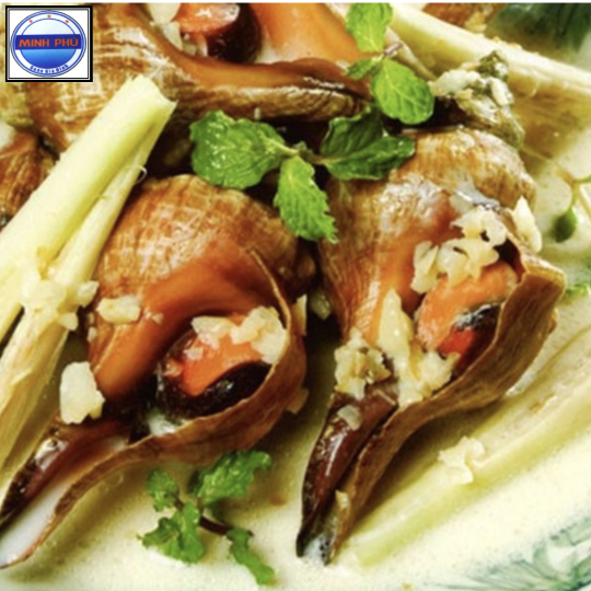 Ốc đỏ cháy bơ tỏi