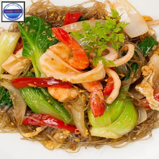 Miến xào hải sản