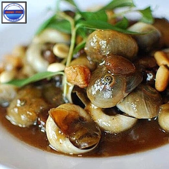 Ốc mỡ rang me