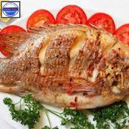 Cá diêu hồng chiên sả