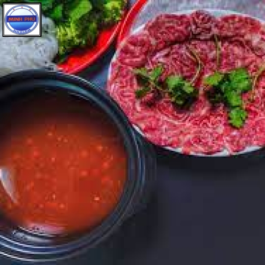 Bắp bò nhúng ớt hiểm